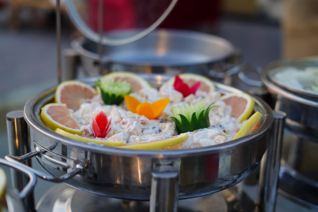 Exquisite Iftar spread at event marquee Dina - Family buffet City Housing Jhelum